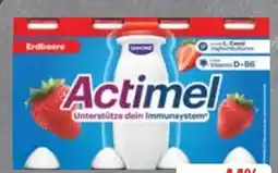 Edeka Danone Actimel Erdbeere Angebot