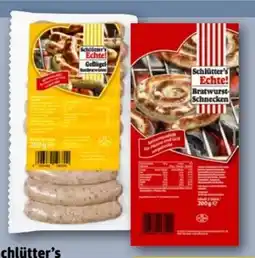 REWE Center Schlütters Echte Nürnberger Bratwurst-Schnecken Angebot