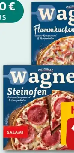 REWE Original Wagner Steinofen-Pizza Salami Angebot