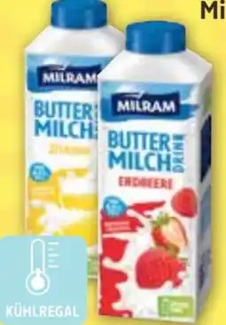 Edeka Milram Buttermilch Drink Erdbeere Angebot