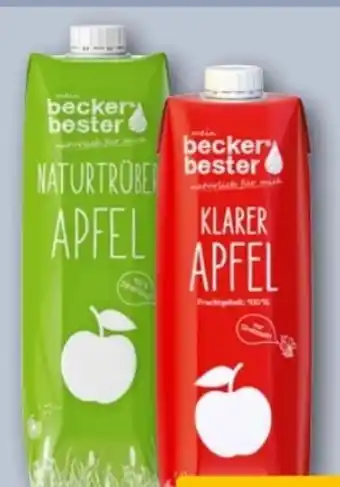 REWE Center Mein Becker's Bester Apfelsaft Angebot