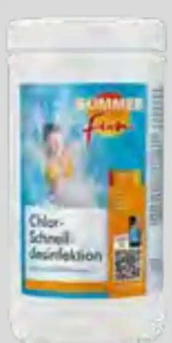 OBI Summer Fun Chlor-Schnelldesinfektion Angebot