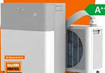 OBI Midea Mobiles Klimagerät PortaSplit Angebot