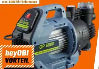 OBI Gartenpumpe Angebot