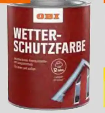 OBI Obi Wetterschutzfarbe Angebot