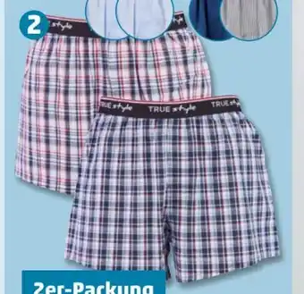 PENNY True Style Herren-Webboxershorts 2er-Pack Angebot