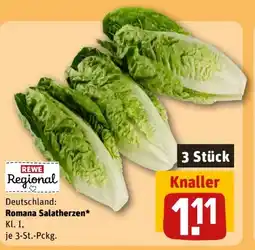 REWE Rewe Regional Romana Salatherzen Angebot