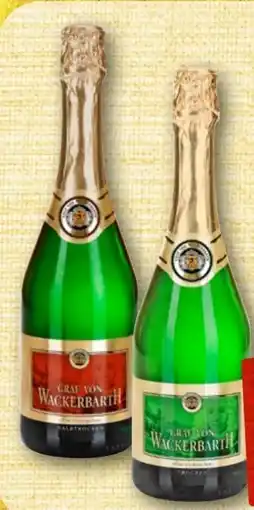nahkauf Schloss Wackerbarth Graf von Sekt Angebot