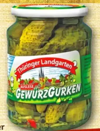 nahkauf Thüringer Landgarten Gewürzgurken Angebot