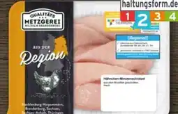 REWE Metzgerei Wilhelm Brandenburg Hähnchen-Minutenschnitzel Angebot