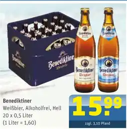 Getränke Arena Benediktiner Angebot