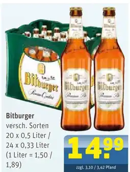 Getränke Arena Bitburger bitburger Angebot