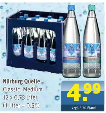 Getränke Arena Nürburg quelle classic, medium Angebot