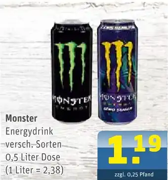 Getränke Arena Monster energydrink Angebot
