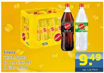 Getränke Arena Sinalco sinalco Angebot