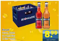 Getränke Arena Bionade bionade Angebot