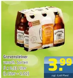 Getränke Arena Grevensteiner Angebot