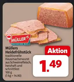 Markant Müller's heidefrühstück Angebot