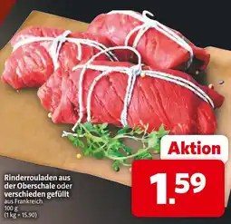 Markant Rinderrouladen aus der oberschale oder verschieden gefüllt Angebot