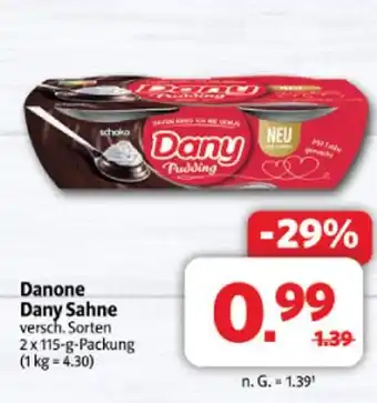 Markant Danone dany sahne Angebot