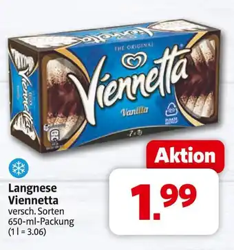 Markant Langnese viennetta Angebot
