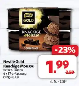 Markant Nestlé gold knackige mousse Angebot