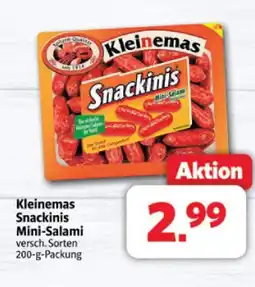 Markant Kleinemas snackinis mini-salami Angebot