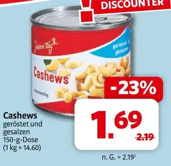 Markant Jeden tag cashews Angebot
