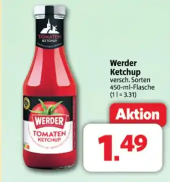 Markant Werder ketchup Angebot