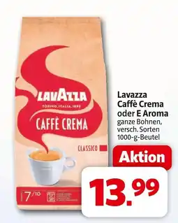 Markant Lavazza caffè crema oder e aroma Angebot
