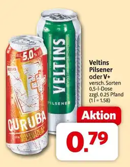 Markant Veltins pilsener oder v+ Angebot