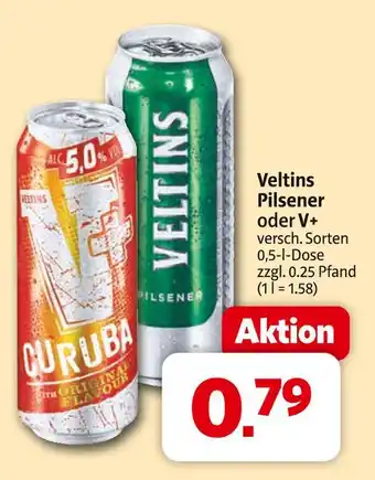 Markant Veltins pilsener oder v+ Angebot