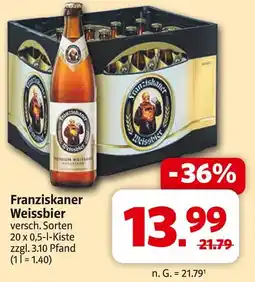 Markant Franziskaner weissbier Angebot