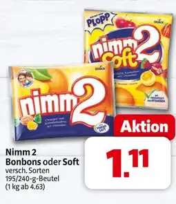 Markant Nimm 2 bonbons oder soft Angebot