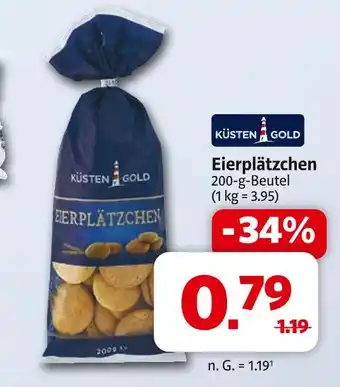 Markant Küsten gold eierplätzchen Angebot