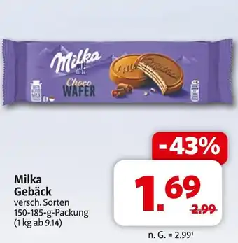 Markant Milka gebäck Angebot