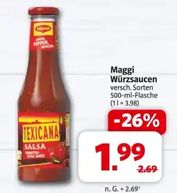 Markant Maggi würzsaucen Angebot