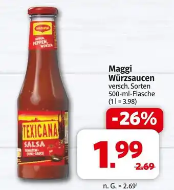 Markant Maggi würzsaucen Angebot