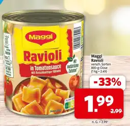 Markant Maggi ravioli Angebot