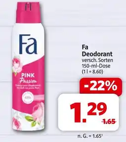 Markant Fa deodorant Angebot