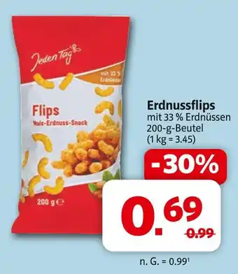 Markant Jeden tag erdnussflips Angebot