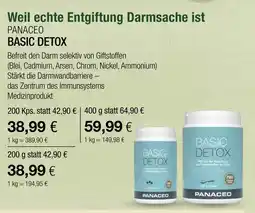 Vitalia Panaceo basic detox Angebot
