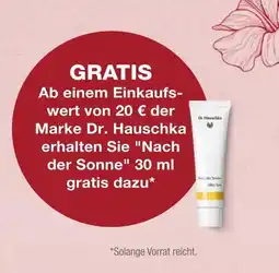 Vitalia Dr. hauschka rabattaktion Angebot