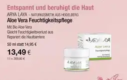 Vitalia Arya laya aloe vera feuchtigkeitspflege Angebot