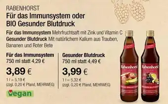 Vitalia Rabenhorst für das immunsystem Angebot