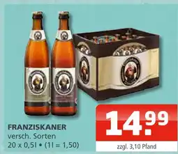 Getränke Oase Franziskaner Angebot
