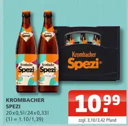 Getränke Oase Krombacher spezi Angebot
