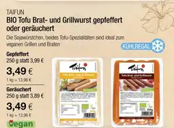 Vitalia Taifun bio tofu brat- und grillwurst gepfeffert Angebot