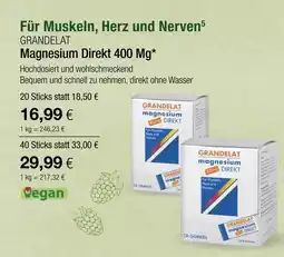 Vitalia Grandelat magnesium direkt 400 mg Angebot