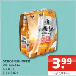 Getränke Oase Schöfferhofer weizen-mix Angebot